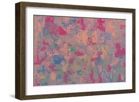 Pink-Maryse Pique-Framed Giclee Print