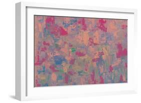 Pink-Maryse Pique-Framed Giclee Print