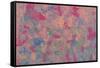 Pink-Maryse Pique-Framed Stretched Canvas