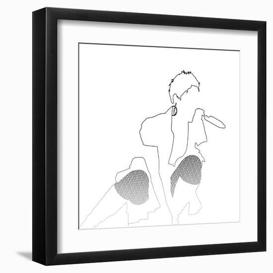 Pink-Logan Huxley-Framed Art Print