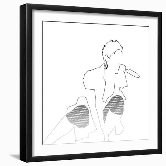 Pink-Logan Huxley-Framed Art Print