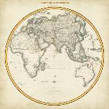 1812 Eastern Hemisphere-Pinkerton-Stretched Canvas