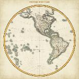 1812 Eastern Hemisphere-Pinkerton-Laminated Art Print