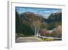 Pinkham Notch, New Hampshire - View of Tuckermans Ravine-Lantern Press-Framed Art Print