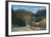 Pinkham Notch, New Hampshire - View of Tuckermans Ravine-Lantern Press-Framed Art Print