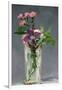 Pinks and Clematis in a Crystal Vase, c.1882-Edouard Manet-Framed Giclee Print