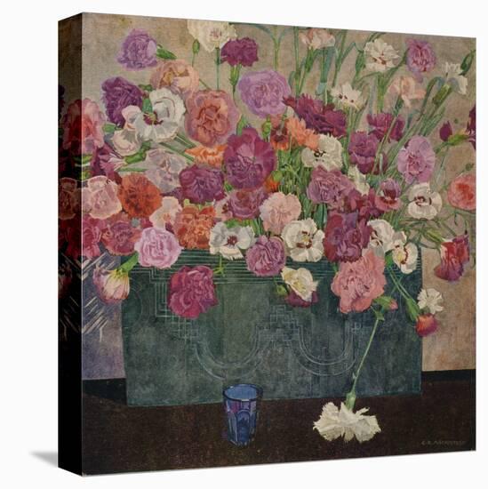'Pinks', c1920-Charles Rennie Mackintosh-Stretched Canvas