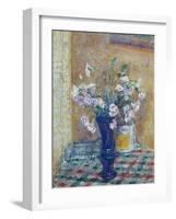 Pinks in a Vase-James Bolivar Manson-Framed Giclee Print