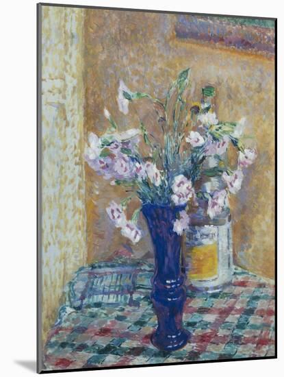 Pinks in a Vase-James Bolivar Manson-Mounted Giclee Print