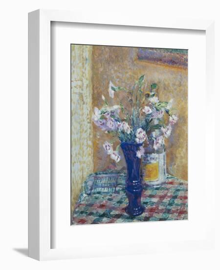 Pinks in a Vase-James Bolivar Manson-Framed Giclee Print