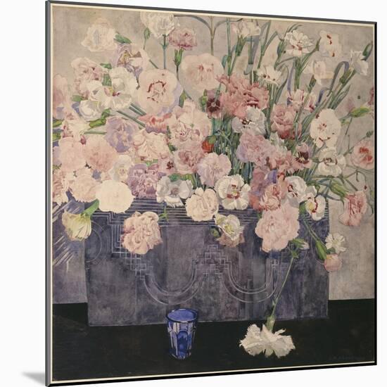 Pinks-Charles Rennie Mackintosh-Mounted Premium Giclee Print