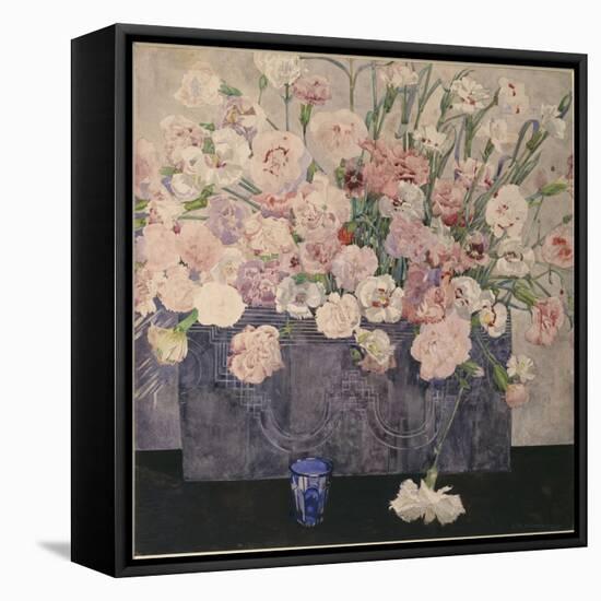 Pinks-Charles Rennie Mackintosh-Framed Stretched Canvas