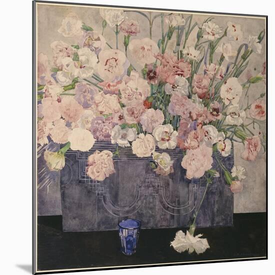 Pinks-Charles Rennie Mackintosh-Mounted Giclee Print
