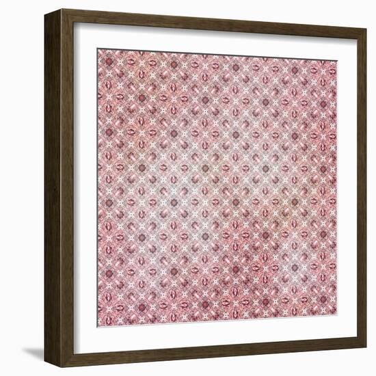 Pinky Blossom Pattern 01-LightBoxJournal-Framed Giclee Print