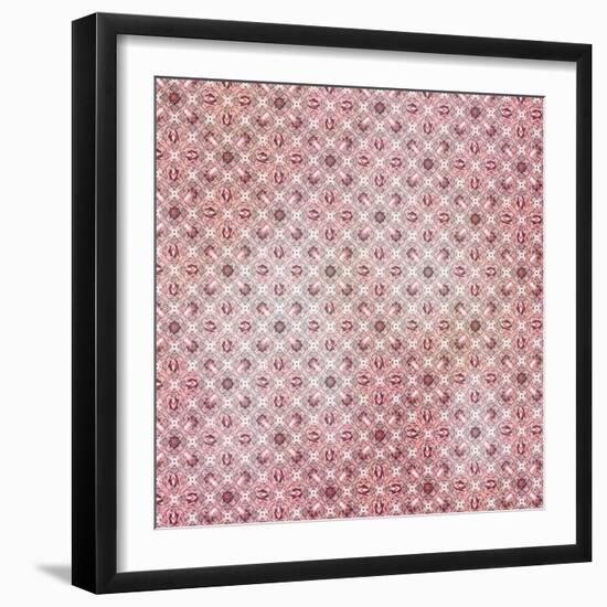 Pinky Blossom Pattern 01-LightBoxJournal-Framed Giclee Print