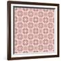 Pinky Blossom Pattern 03-LightBoxJournal-Framed Giclee Print