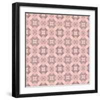 Pinky Blossom Pattern 03-LightBoxJournal-Framed Giclee Print