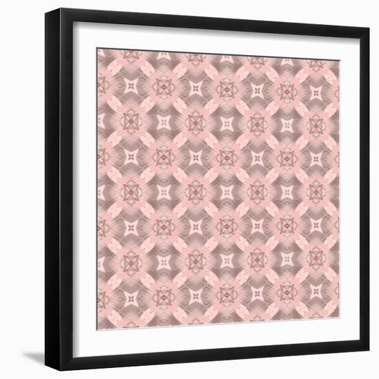 Pinky Blossom Pattern 03-LightBoxJournal-Framed Giclee Print