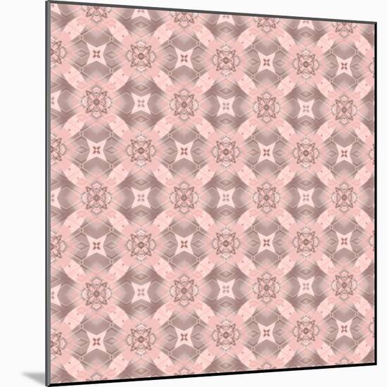 Pinky Blossom Pattern 03-LightBoxJournal-Mounted Giclee Print