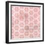 Pinky Blossom Pattern 04-LightBoxJournal-Framed Giclee Print