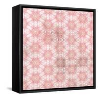 Pinky Blossom Pattern 04-LightBoxJournal-Framed Stretched Canvas