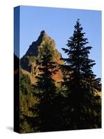 Pinnacle Peak in Mount Rainier National Park-Paul Souders-Stretched Canvas