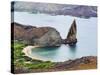 Pinnacle Rock, Isla Bartholome, Galapagos Islands, UNESCO World Heritage Site, Ecuador-Christian Kober-Stretched Canvas