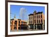 Pinnacle Tower and Broadway Street, Nashville, Tennessee, United States of America, North America-Richard Cummins-Framed Photographic Print