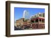 Pinnacle Tower and Broadway Street, Nashville, Tennessee, United States of America, North America-Richard Cummins-Framed Photographic Print