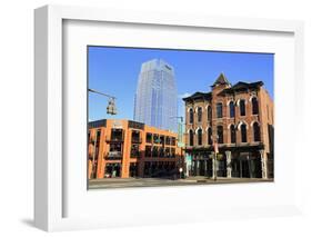 Pinnacle Tower and Broadway Street, Nashville, Tennessee, United States of America, North America-Richard Cummins-Framed Photographic Print