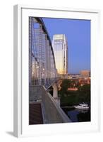 Pinnacle Tower and Shelby Pedestrian Bridge-Richard Cummins-Framed Photographic Print