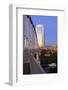 Pinnacle Tower and Shelby Pedestrian Bridge-Richard Cummins-Framed Photographic Print