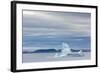 Pinnacled Iceberg in Isabella Bay, Baffin Island, Nunavut, Canada, North America-Michael Nolan-Framed Photographic Print