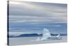 Pinnacled Iceberg in Isabella Bay, Baffin Island, Nunavut, Canada, North America-Michael Nolan-Stretched Canvas