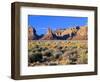 Pinnacles and Buttes in Valley of the Gods, Monument Valley, Utah, USA-Bernard Friel-Framed Photographic Print