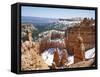 Pinnacles and Rock Formations Caused by Erosion, in the Bryce Canyon National Park, in Utah, USA-Roy Rainford-Framed Stretched Canvas