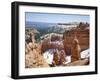 Pinnacles and Rock Formations Caused by Erosion, in the Bryce Canyon National Park, in Utah, USA-Roy Rainford-Framed Photographic Print