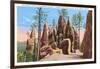 Pinnacles, Black Hills, South Dakota-null-Framed Art Print