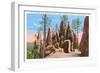 Pinnacles, Black Hills, South Dakota-null-Framed Art Print