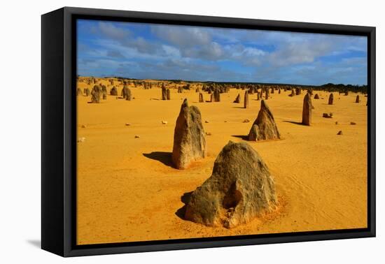 Pinnacles Desert, Australia-demerzel21-Framed Stretched Canvas