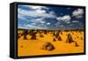 Pinnacles Desert, Australia-demerzel21-Framed Stretched Canvas