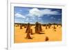 Pinnacles Desert, Australia-demerzel21-Framed Photographic Print