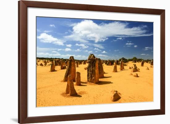 Pinnacles Desert, Australia-demerzel21-Framed Photographic Print