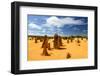 Pinnacles Desert, Australia-demerzel21-Framed Photographic Print