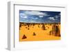 Pinnacles Desert, Australia-demerzel21-Framed Photographic Print