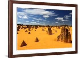 Pinnacles Desert, Australia-demerzel21-Framed Photographic Print