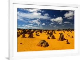 Pinnacles Desert, Australia-demerzel21-Framed Photographic Print