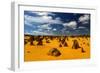 Pinnacles Desert, Australia-demerzel21-Framed Photographic Print