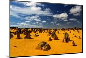 Pinnacles Desert, Australia-demerzel21-Mounted Photographic Print