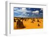 Pinnacles Desert, Australia-demerzel21-Framed Photographic Print